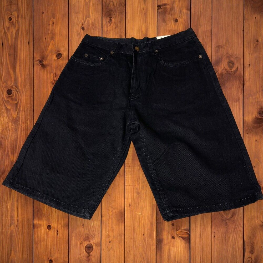Vintage Jordache Shorts Mens Size 29 Black 10” Inseam NWT Deadstock